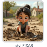 styl pixar