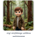 styl miękkiego włókna wełnianego