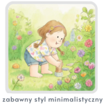 zabawny styl minimalistyczny